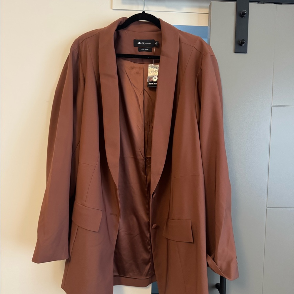 Torrid Chocolate Brown Blazer